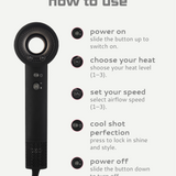Aria E9 Hairdryer