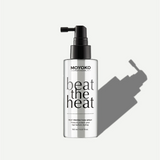 Moyoko heat protection spray bottle on a white background
