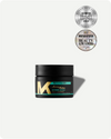 Madame Masque packaging with gold lettering on a white background, featuring awards on top.