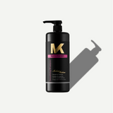 Madame smooth and hydrate shampoo 1L bottle with gold logo on a white background