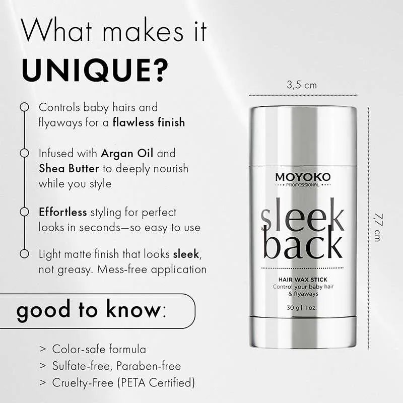 Moyoko  hair styling aids products including heat protection, volume powder, hair wax stick and brush